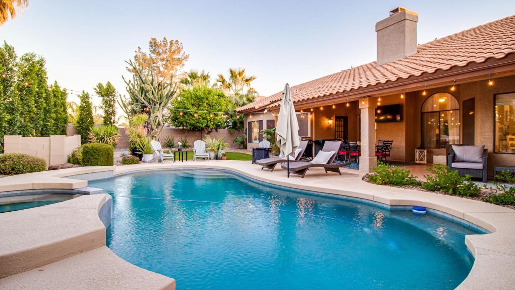 Stunning North Scottsdale Luxury Home Whtd Pool Феникс Экстерьер фото