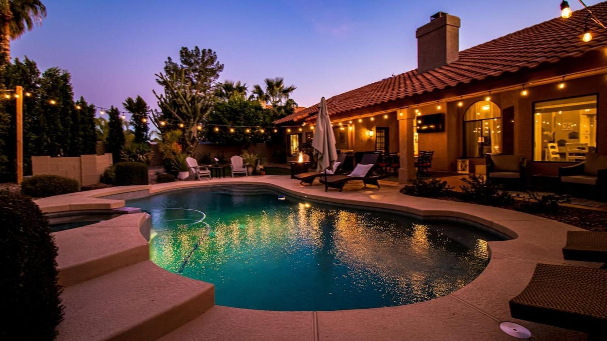 Stunning North Scottsdale Luxury Home Whtd Pool Феникс Экстерьер фото
